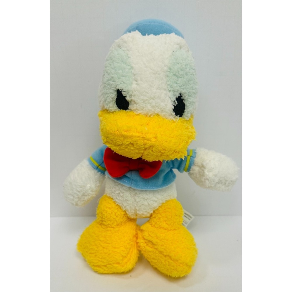 Disney SEGA‎ Donald Duck Plush Stuffed Animal Sherpa Blue Sailor 9in